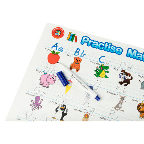 Learning Can Be Fun Practise Mat Modern Cursive Script