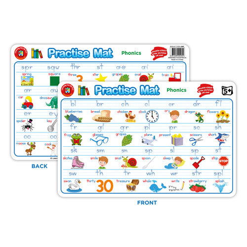 Learning Can Be Fun Practise Mat Phonics