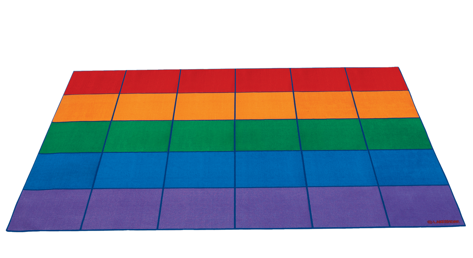 Carpet for Children 30 Colour Squares 365 x 270cm-1