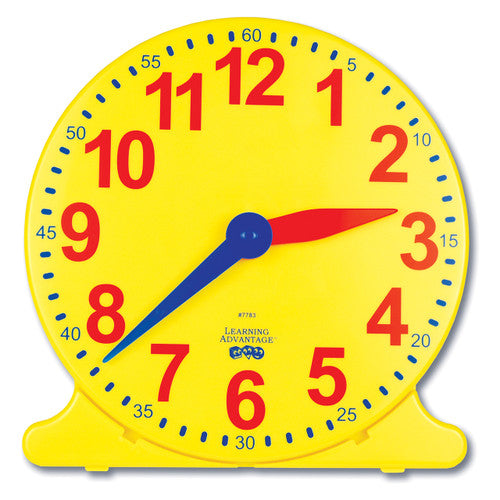 Learning Can Be Fun Teach Me Time Clocks Box of 6