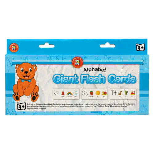 Learning Can Be Fun Giant Flash Cards Alphabet