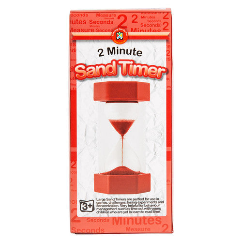 Learning Can Be Fun Sand Timer Large 2 Minute
