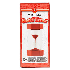 Learning Can Be Fun Sand Timer Large 2 Minute