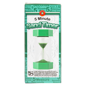 Learning Can Be Fun Sand Timer Large 5 Minute