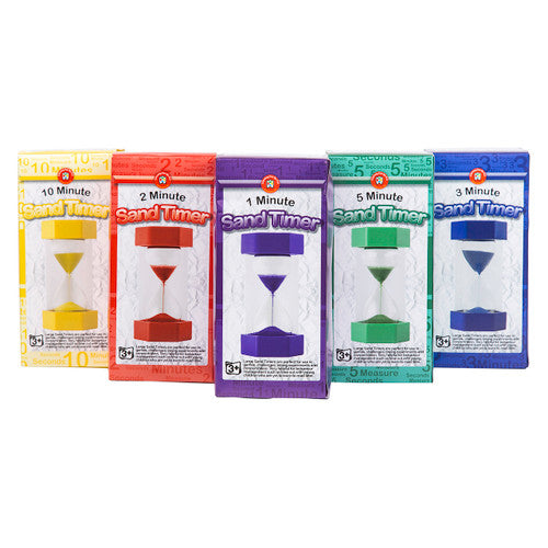 Learning Can Be Fun Sand Timer Large 3 Minute