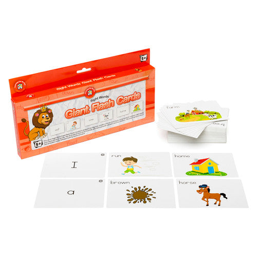 Learning Can Be Fun Giant Flash Cards Sight Words