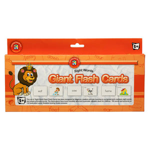 Learning Can Be Fun Giant Flash Cards Sight Words