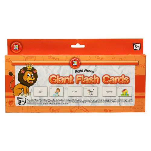 Learning Can Be Fun Giant Flash Cards Sight Words