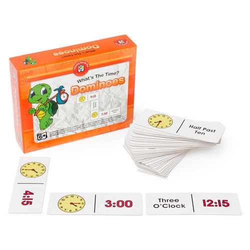 Learning Can Be Fun Dominoes What's the Time