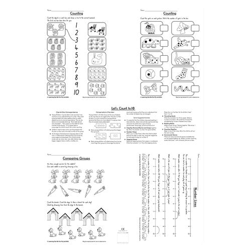 Learning Can Be Fun Let's Count to 10 Poster