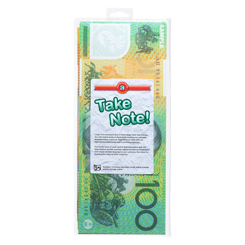 Learning Can Be Fun Take Note Australian Money