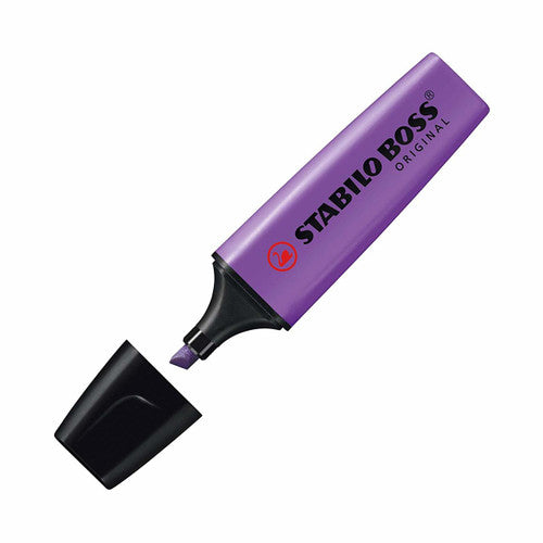 Stabilo Boss Original Chisel Tip Highlighter Box of 10 Lavender