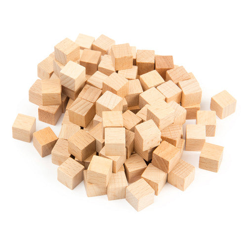Learning Can Be Fun Wooden Base Ten Set of 121