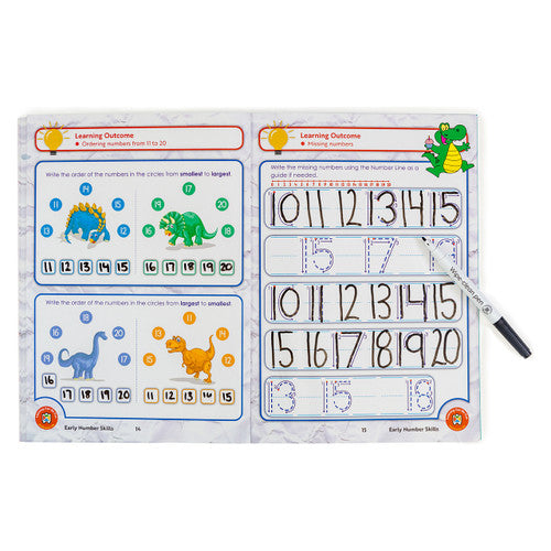 Learning Can Be Fun Wipe-Clean Learning Early Number Skills