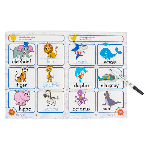 Learning Can Be Fun Wipe-Clean Learning First Words
