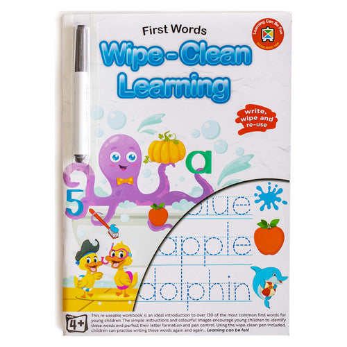 Learning Can Be Fun Wipe-Clean Learning First Words