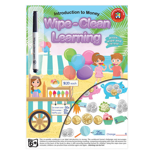 Learning Can Be Fun Wipe-Clean Learning Introduction to Money
