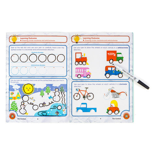 Learning Can Be Fun Wipe-Clean Learning Pen Control