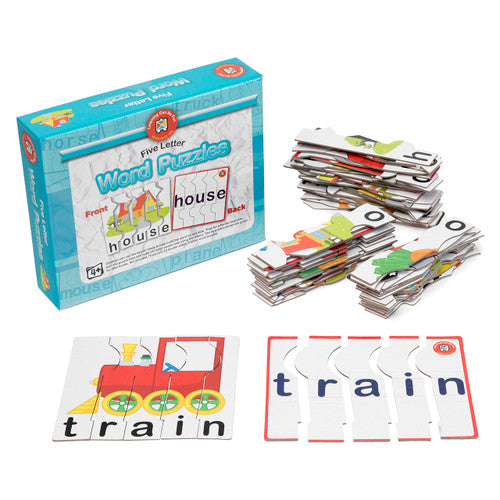 Learning Can Be Fun Word Puzzles Five Letter