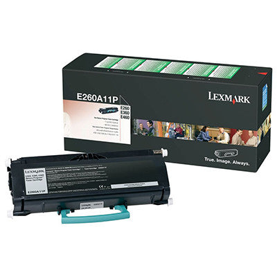 Lexmark E360H11P High Yield Black Toner Cartridge 9000 Pages