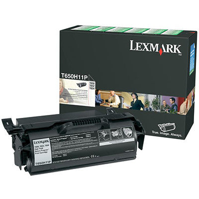 Lexmark T650H11P High Yield Black Toner Cartridge 25000 Pages