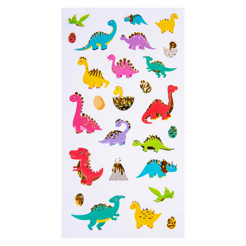 Learning Can Be Fun Dino Adventures Holo Sticker Set of 26 - image 2