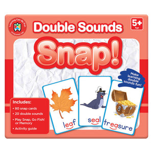Learning Can Be Fun Double Sounds Snap Card Game - image 1