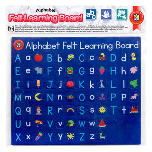 Learning Can Be Fun Felt Learning Board Alphabet - image 1
