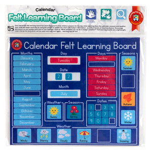 Learning Can Be Fun Felt Learning Board Calendar - image 1
