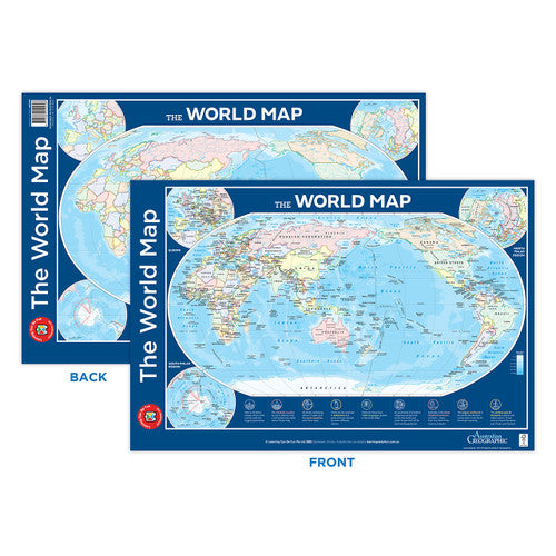 Learning Can Be Fun Map of the World Poster - image 1
