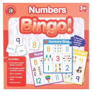 Learning Can Be Fun Numbers Bingo Game - image 1