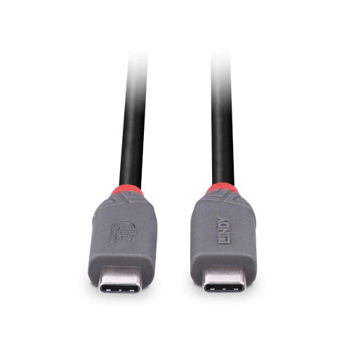 Lindy 1.5m USB 4 240W Type C Cable 40Gbps Anthra Line - image 4
