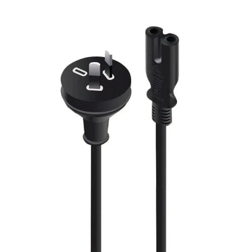 Lindy 3m Power Cable 10A 2-Pin Plug to IEC C7 Socket - image 1