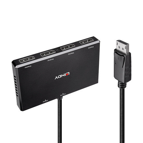 Lindy 4 Port DisplayPort 1.2 MST Hub - image 2