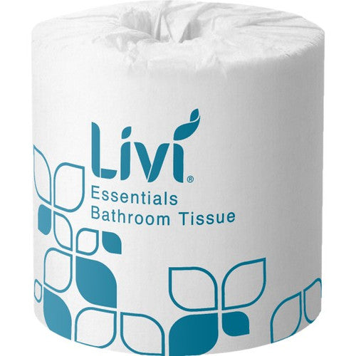 Livi 1001 Essentials Toilet Tissue 2 Ply 400 Sheets Carton of 48 - image 1
