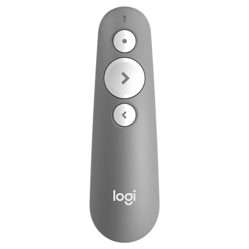 Logitech R500s Laser Presentation Remote with In-built Laser Pointer Mid Grey