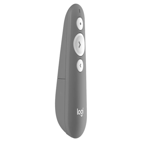 Logitech R500s Laser Presentation Remote with In-built Laser Pointer Mid Grey