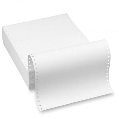 Rediform One Part Plain Continuous Computer Paper 279 x 381mm (11” x 15”) Box of 2000 Sheets