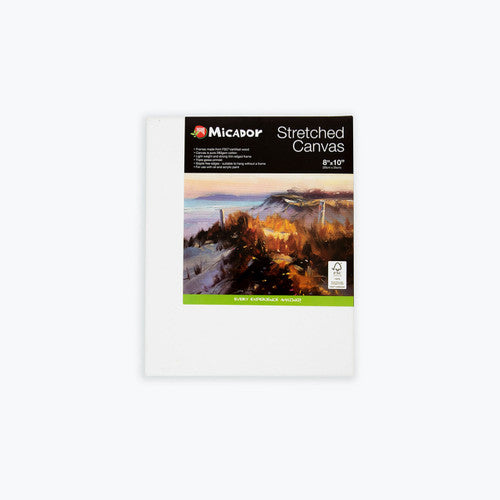 Micador Stretched Canvas 203 x 254mm 8 x 10in