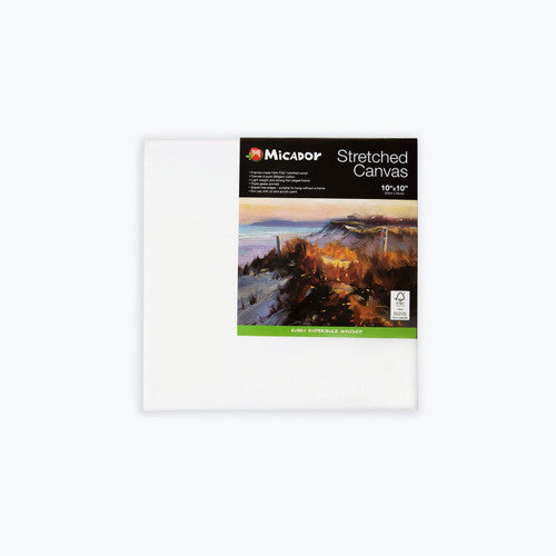 Micador Stretched Canvas 254 x 254mm 10 x 10in