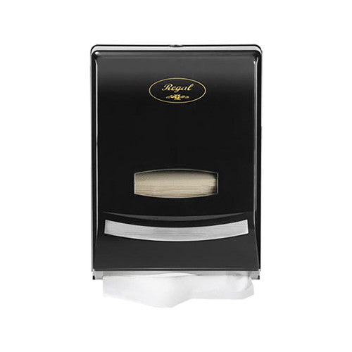 Regal Slimline Hand Towel Dispenser Black