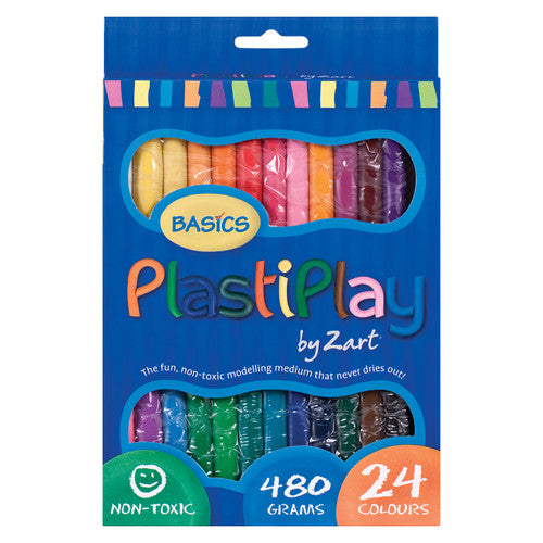 Creative School Supply Basics Plastiplay Assorted Pack of 24