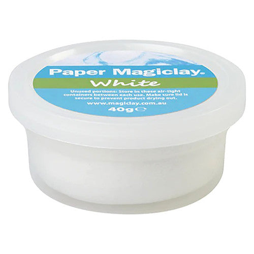 Creative School Supply Paper Magiclay White 240g Pack of 6