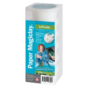 Creative School Supply Paper Magiclay White 240g Pack of 6
