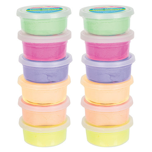 Creative School Supply Paper Magiclay Neon Colours 240g Pack of 12