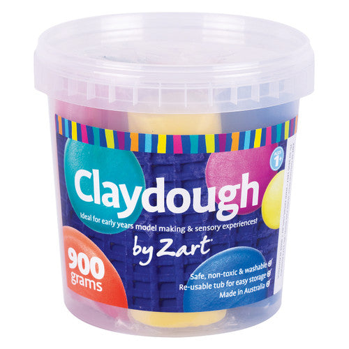Creative School Supply Claydough Assorted Tub 900g