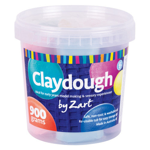 Creative School Supply Claydough Pastel Tub 900g