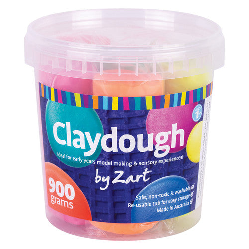 Creative School Supply Claydough Neon Tub 900g