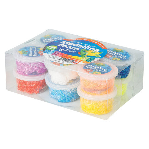 Creative School Supply Assorted Modelling Foam Pack of 12