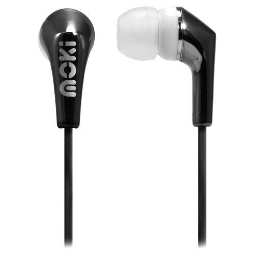 Moki Life Metallics Earphones Black